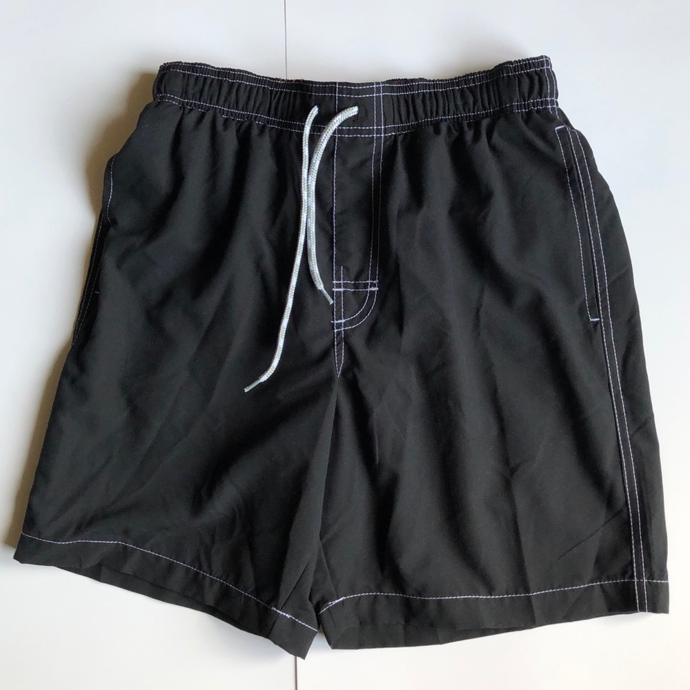 🆕 Croft & Barrow Swim Shorts Small Black Men’s
